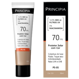 PROTETOR SOLAR PRINCIPIA FPS70 PS-05 COR 3.0 30ML