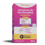 CLORIDRATO DE FEXOFENADINA GENRICO VITAMEDIC 6MG/ML SUSPENSO COM 60ML