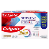 Kit Creme Dental Colgate Total Preven��o Ativa Original Mint 90G + Colgate Sensitive Pro Al�vio.
