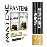 KIT SHAMPOO PANTENE 175ML + CONDICIONADOR 175ML  HIDRO-CAUTERIZA��O