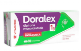 Doralex Dipirona Monoidratada 1G Com 10 Comprimidos Vitamedic