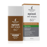 Protetor Solar Episol Sec Acqua FPS 60 M�dio Escuro - Base Aquosa Ultraleve com Cor - Prote��o e Controle da Oleosidade - 40ml Mantecorp