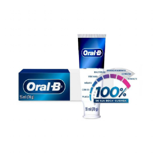 CREME DENTAL ORAL-B 100%  70G