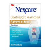 Curativo Nexcare Cicatriza��o Avan�ada � Prova D �gua 6 Unidades