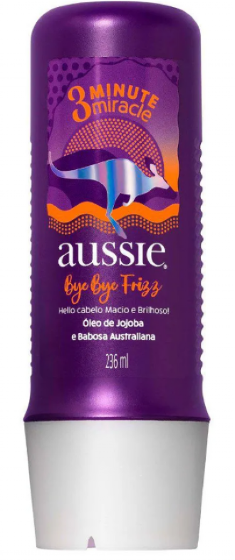 CREME AUSSIE PARA TRATAMENTO CAPILAR 3 MINUTE MIRACLE BY BY FRIZ 236ML