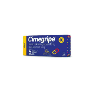 CIMEGRIPE 400MG 10 CAPSULAS