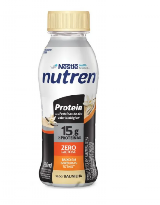 NUTREN PROTEIN 15G BAUNILHA 260ML