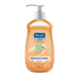 SABONETE L�QUIDO BARUEL BABY GLICERINA 400ML