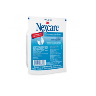 Compressa De Gaze Est�ril Nexcare 10 Unidades