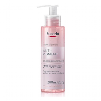 GEL DE LIMPEZA FACIAL E CORPORAL EUCERIN ESFOLIAO SUAVE ANTI PIGMENT 200ML
