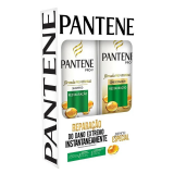 KIT SHAMPOO PANTENE 175ML + CONDICIONADOR 175ML RESTAURA��O