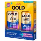 KIT SHAMPOO 275ML+ CONDICIONADOR 175ML NIELY GOLD LINHAA