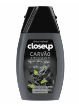 Creme Dental em Gel Closeup Carv�o Ativado 100g