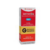 IVERMECTINA GN VITAMEDIC 6MG COM 4 COMPRIMIDOS