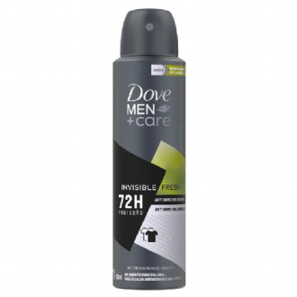 DESODORANTE DOVE AEROSOL INVISIBLE FRESH MEN 150ML