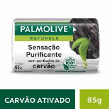 SABONETE BARRA PALMOLIVE NATURALS SENSAO PURIFICANTE CARVO 85G