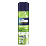ESPUMA DE BARBEAR GILLETTE PRESTOBARBA SENSITIVE PELE SENS�VEL COM 150G
