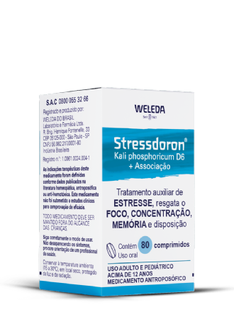 STRESSDORON WELEDA 80 COMPRIMIDOS