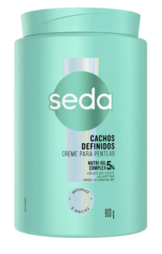 Creme para Pentear Seda Cachos Definidos 900g