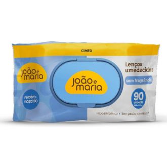 LENO UMEDECIDO SEM FRAGRNCIA JOO E MARIA  90UN