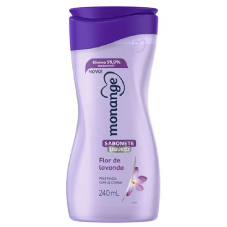 SABONETE L�QUIDO MONANGE FLOR DE LAVANDA 240ML