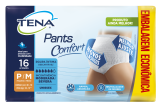 ROUPA NTIMA TENA PANTS CONFORT TAMANHO P/M