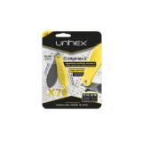 CORTADOR DE UNHA MERHEJE UNHEX X70 AMARELO ERGO MAX
