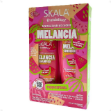 KIT SHAMPOO 325ML + CONDICIONADOR 200ML SKALA MELANCIA
