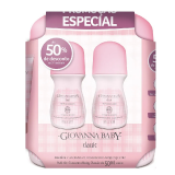 KIT DESODORANTE GIOVANNA BABY ROLL-ON CLASSIC 50ML 2UN