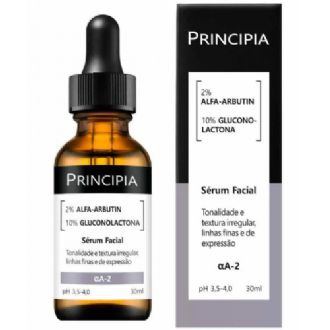 SRUM FACIAL PRINCIPIA  AA-2 2% ALFA-ARBUTIN +10% GLUCONOLACTONE 30ML