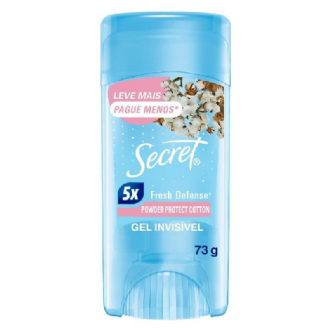 DESODORANTE SECRET GEL COTTON 73G