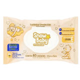 TOALHA UMEDECIDA SNOW BABY PREMIUM 80 UNIDADES