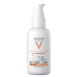 Protetor Solar Facial Vichy Capital Soleil UV-Age Daily Anti-Idade 3 em 1 FPS60 Cor 4.0 40g