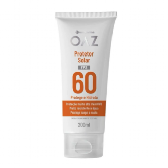 PROTETOR SOLAR CORPO E ROSTO OAZ FPS60 PROTEGE E HIDRATA 200ML