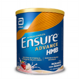 Suplemento Nutricional Ensure Advance Sabor Morango com Banana 400g
