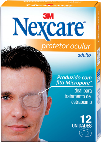 Protetor Ocular Nexcare Adulto 12un
