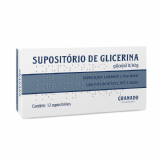 SUPOSITRIO DE GLICERINA 12 UNIDADES