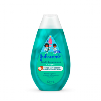 SHAMPOO JOHNSONS KIDS BLACKINHO PODEROSO 200ML