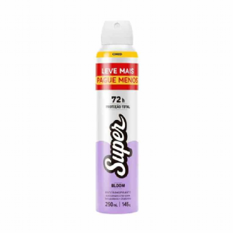 DESODORANTE SUPER CIMED BLOOM 250ML LEVE MAIS PAGUE MENOS