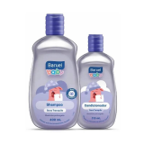 KIT SHAMPOO 400ML + CONDICIONADOR 210ML  SONO TRANQUILO BARUEL BABY