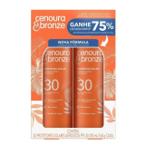 Protetor Solar Aerossol Cenoura e Bronze FPS 30 2 unidades de 200ml