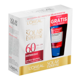 KIT PROTETOR SOLAR LOREAL EXPERTISE ANTIRRUGAS FPS60 40G + GEL DE LIMPEZA REVITALIFT PRO-RETINOL 40G