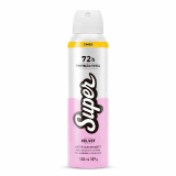 DESODORANTE SUPER CIMED VELVET FEMININO 150ML