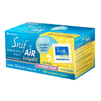 Snif Air Infantil Com 15 Envelopes refil