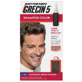 SHAMPOO COLOR GRECIN 5 CASTANHO MEDIO ESCURO
