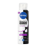 DESODORANTE NIVEA AEROSOL INVISIBLE BLACK & WHITE AUTHENTIC 150ML