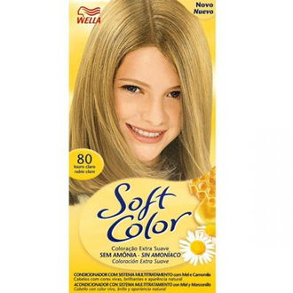 TINTURA SOFT COLOR 80 LOURO CLARO