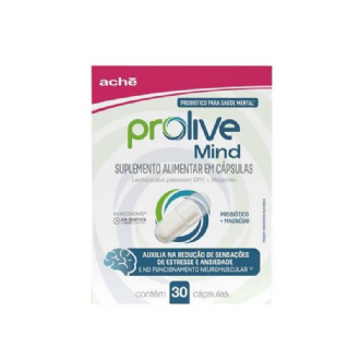 SUPLEMENTO ALIMENTAR PROLIVE MIND 30 CAPSULAS