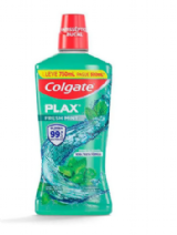 ENXAGUANTE BUCAL SEM LCOOL COLGATE PLAX FRESH MINT LEVE 750ML