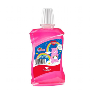 ENXAGUANTE BUCAL CONDOR URSINHOS CARINHOSOS ROSA 250ML